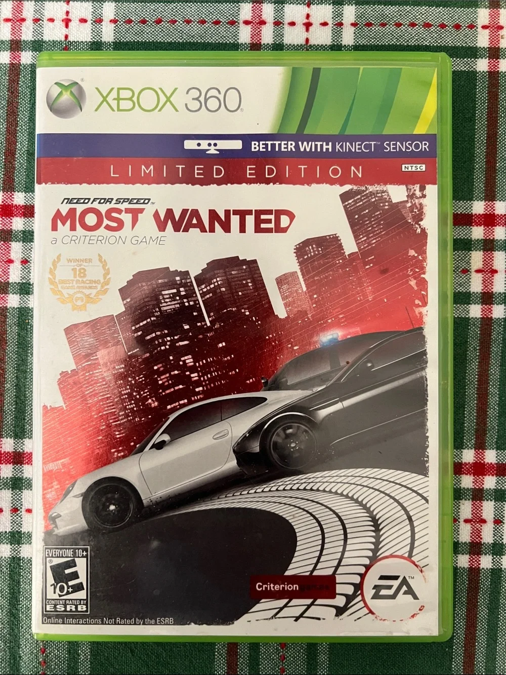 Need for Speed: Most Wanted Limited Edition (Xbox 360) - Green Case